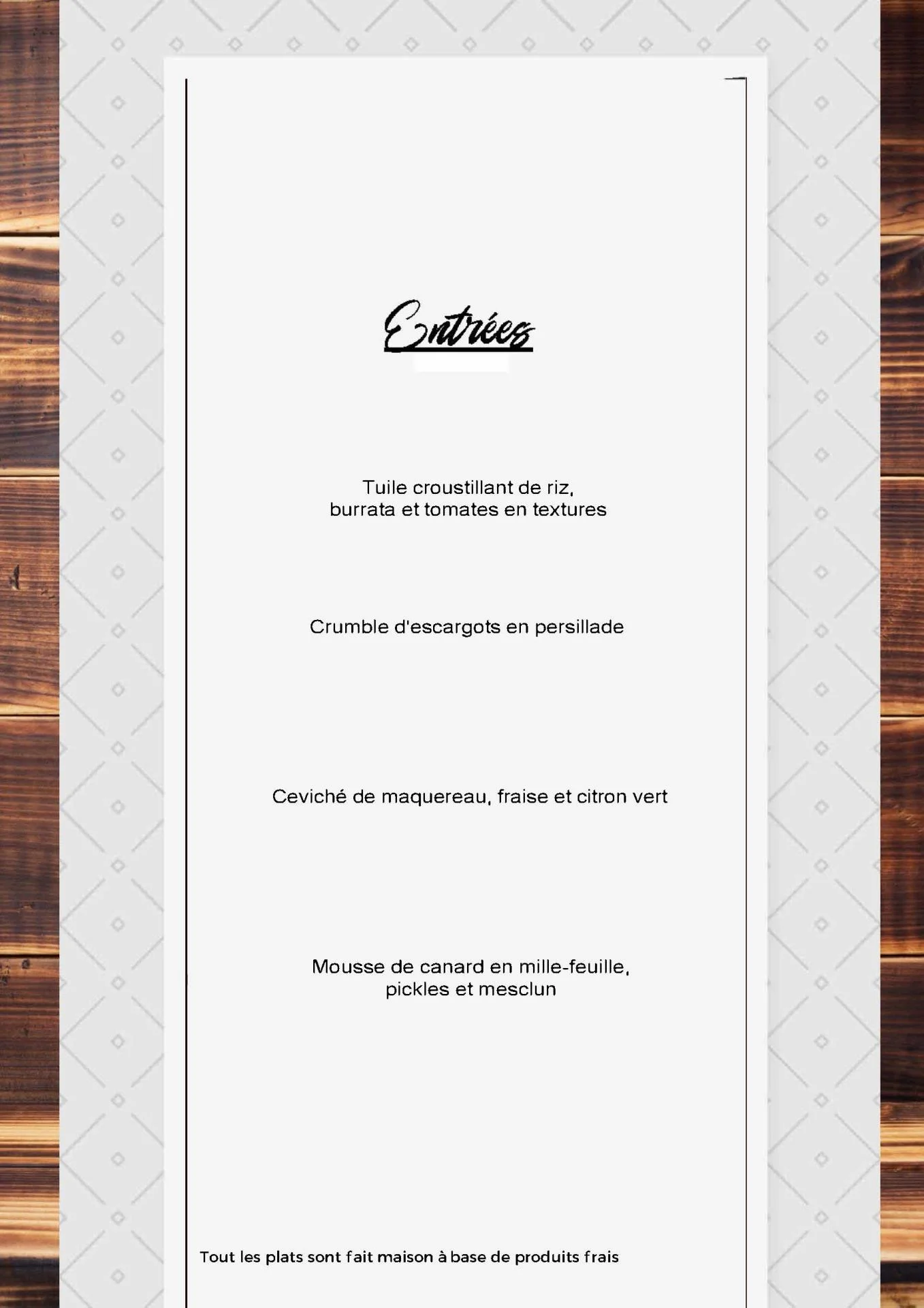 Menus 2026 page 2