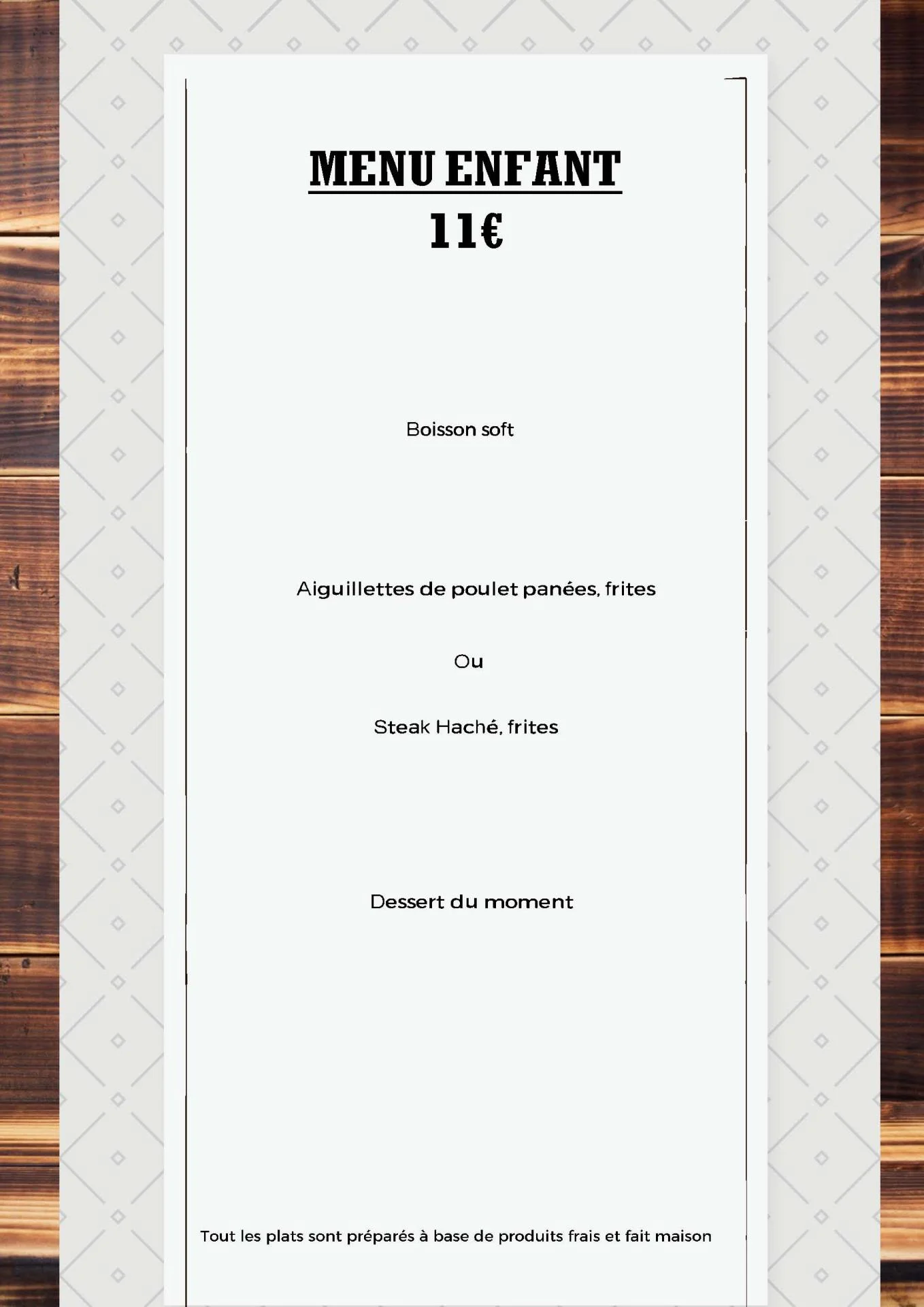 Menus page 9
